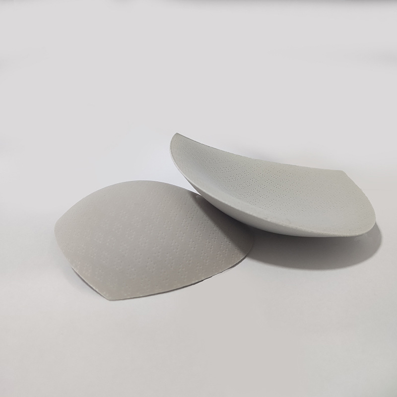 Direct factory sales breathable sponge chest pad, soft and high rebound, 3D shape, non-hindering chest, anti-shock sports bra insert