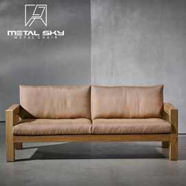 柚木户外沙发露天别墅样板间花园沙发茶几庭院室外沙发家具供应