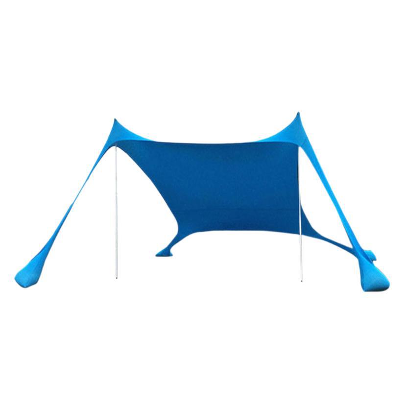 Portátil al aire libre playa techo solar protector solar para tomar pergola pescar al aire libre camping techo elástico fijación