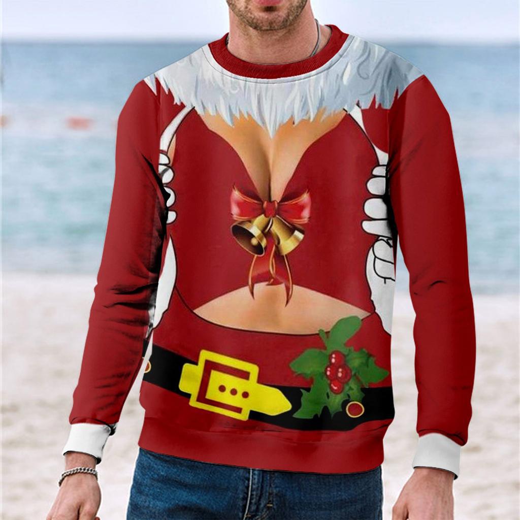 Sudadera de manga larga estilo Hawaii Seaside Resort Juego de voleibol de playa Camiseta transpirable con cuello redondo ME001