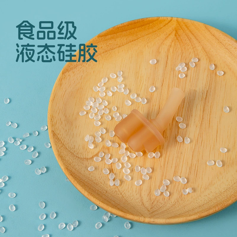 nozzle for baby with glass, children's silicone glass, glue