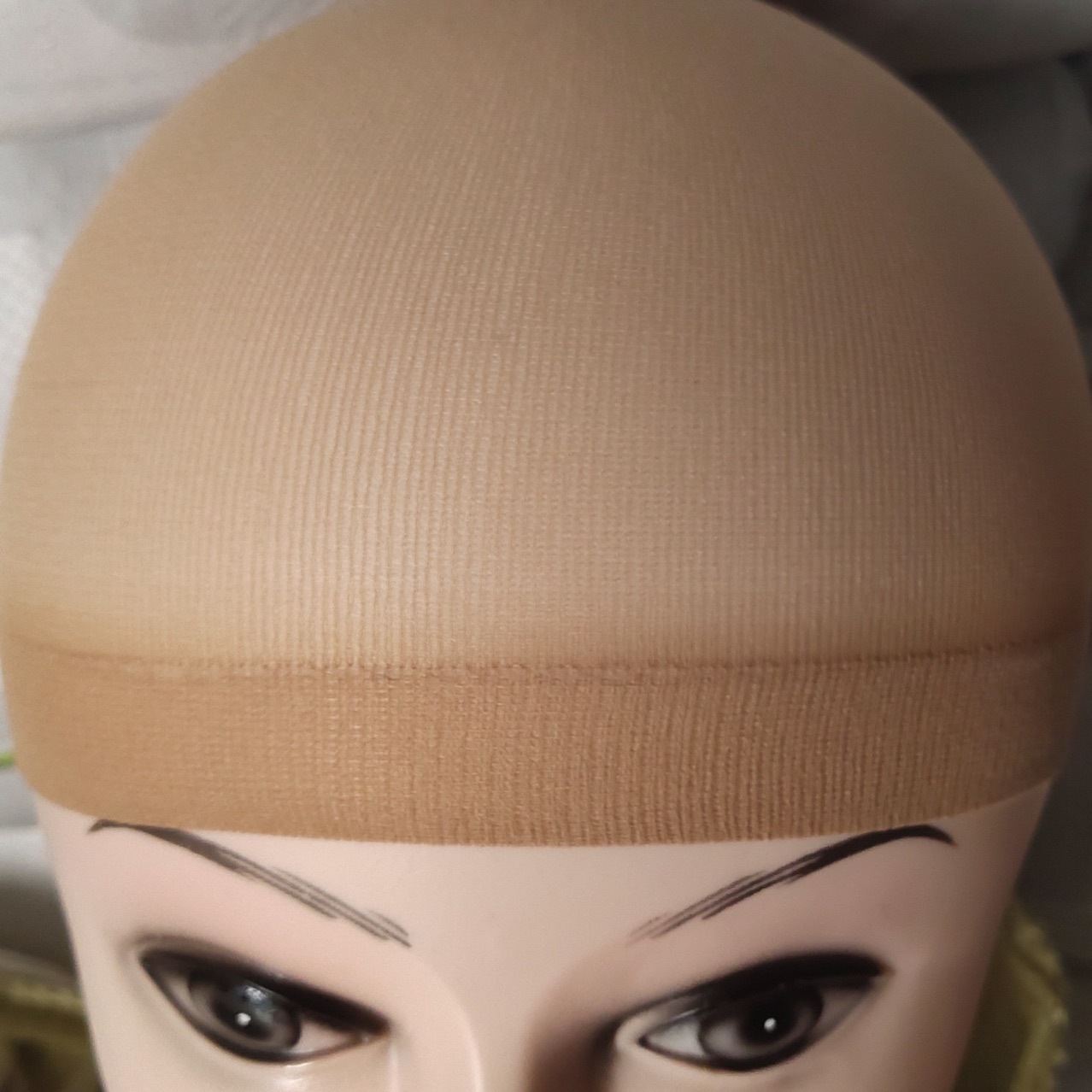 Spot 2 paquetes XXXXL peluca red para el cabello gorra de peluca gorra para prensar medias gorra para el cabello NYLON WIG CAP