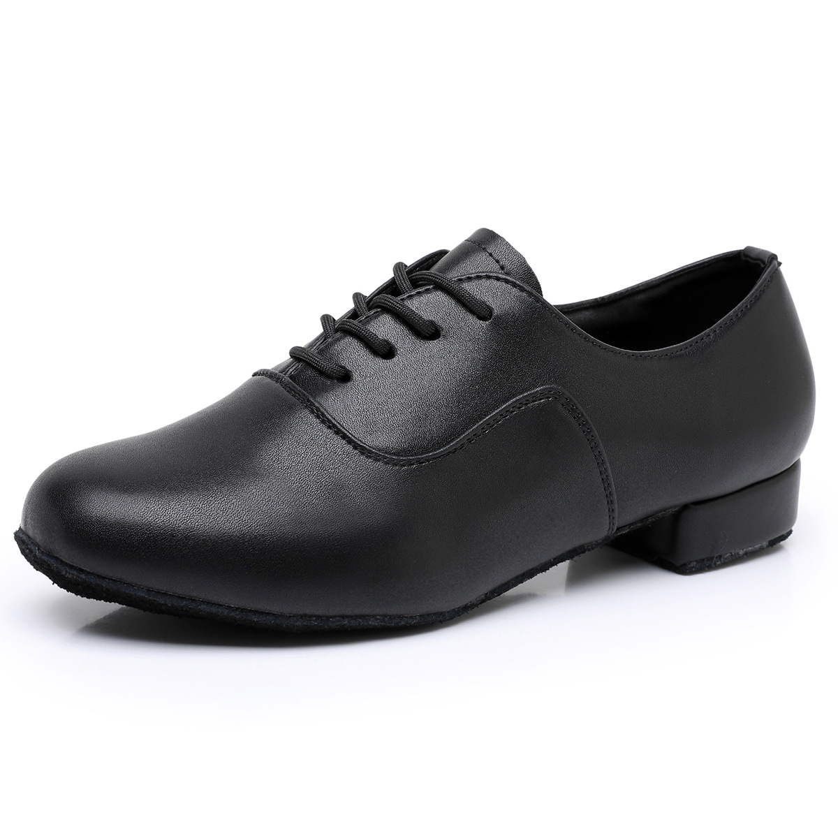 Men's modern dance shoes, indoor ballroom dance shoes with fleece soles, adult soft-soled performance and practice shoes for Latin dance.