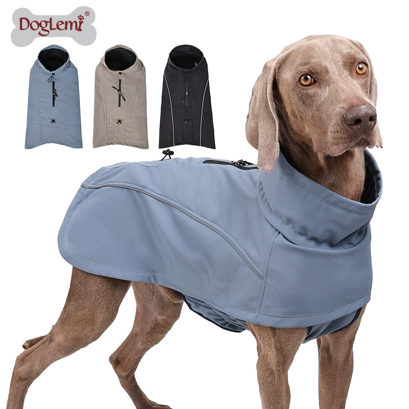 Собака на открытом воздухе зимняя куртка с мягкой оболочкой водонепроницаемая и вентиляционная домашняя одежда светоотражающие дизайн собаки зимняя одежда для собак