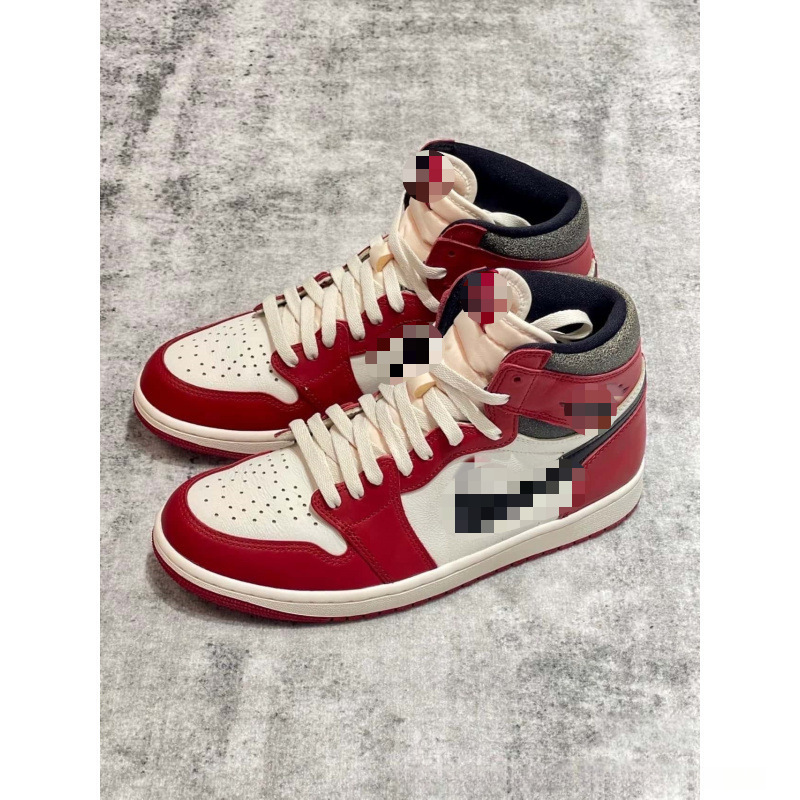 High-quality high-top basketball shoes Jordan 1 Chicago Shadow Gray Black Mocha Carolina Blue Unisex Sports Shoes