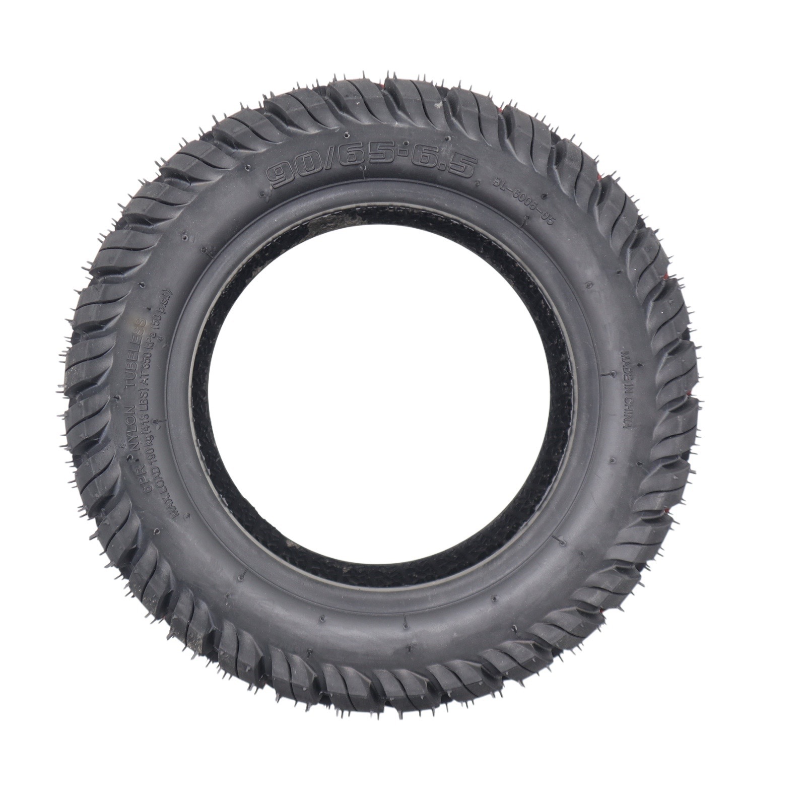 11-Inch 90/65-6.5 Off-Road Vacuum Tire for Driving, Outer Tire for Electric Scooter, Thickened and Wear-Resistant for Mobility Scooter