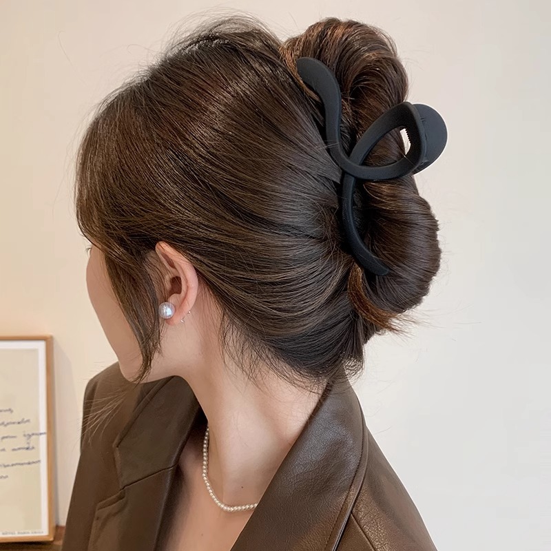 Clip de tiburón esmerilado de alto nivel nuevo clip de cabello de cabeza de