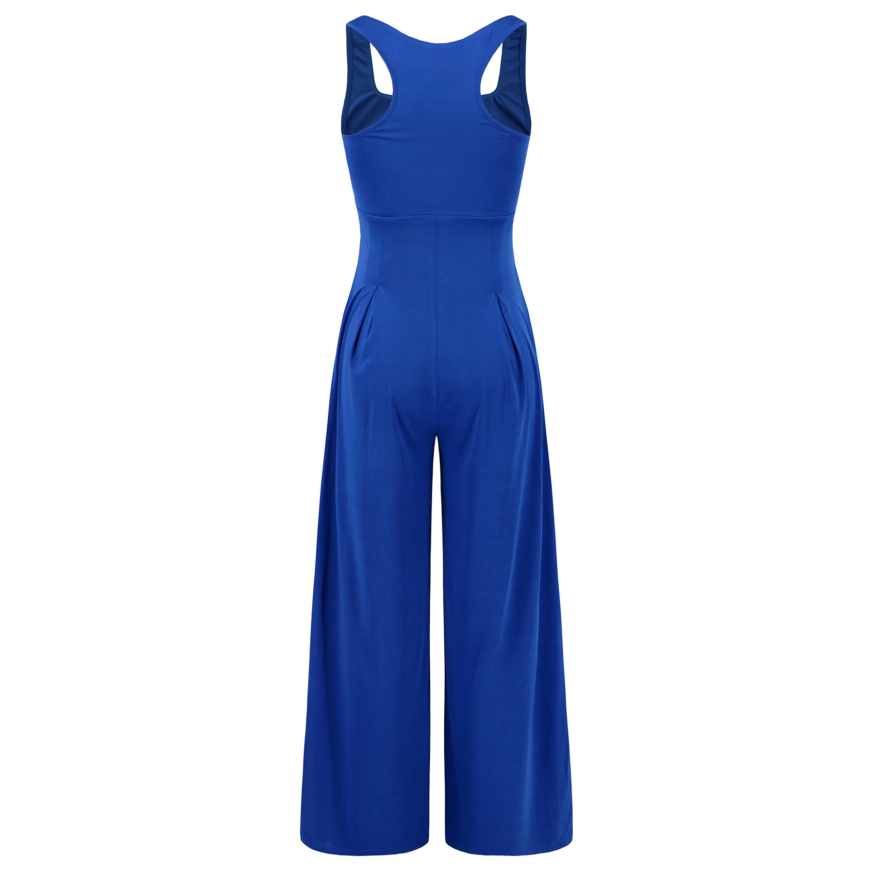 Casual Knitted Sexy Sling Wide Leg Jumpsuit Summer Women Clothing