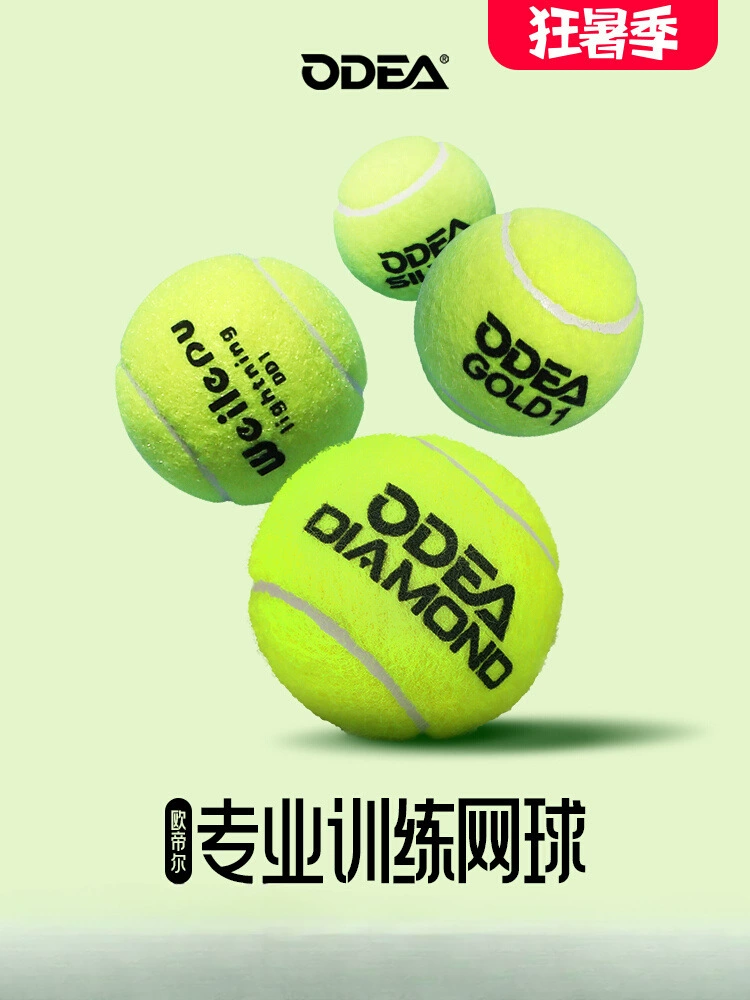 Сетевой мяч для тренировки ODEA Odea Tennis Training без давления DD1 DD2 DD3, полный набор