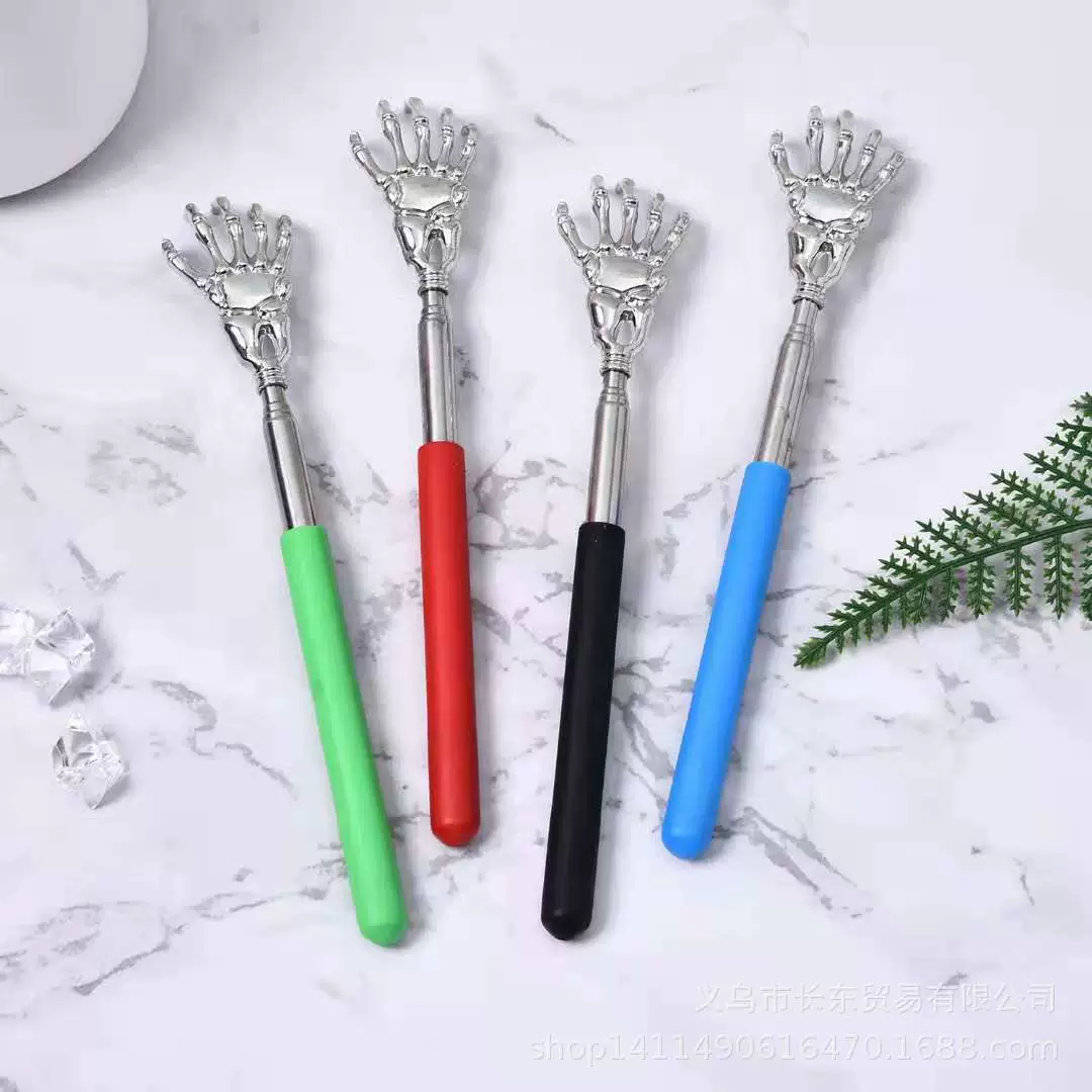 Призрачная рука из нержавеющей стали Выдвижная щекотка царапина артефакт портативный бытовой нет необходимости людям царапать спину и снимать зуд оптом