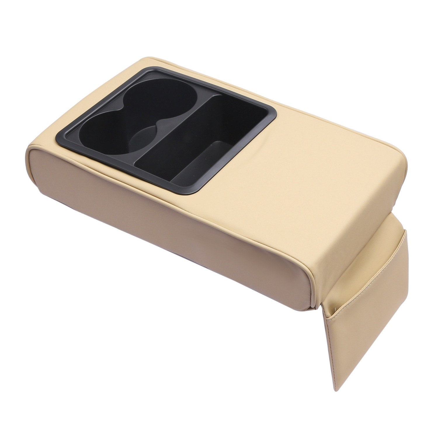 Universal – Car Armrest Armrest box pad - warm-beige