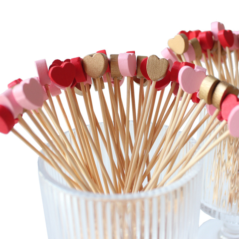 Desechables fruta palo fruta tenedor hierro cañón cadena clip de bambú verde sushi rollo producto no en stock enlace exclusivo