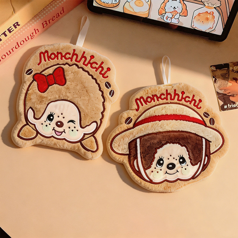 MongqiQi Cute Hanging Hand Towel for Home Use, Cross-Border Coral Fleece Towel, Absorbent and Thickened, for Kitchen and Bathroom, Wholesale MongqiQi Cute Hanging Hand Towel for Home Use, Cross-Border Coral Fleece Towel, Absorbent and Thickened, for Kitchen and Bathroom, Wholesale