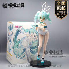 バニーガール黒糸白糸シリーズ初音ミクバニーガールアニメ二次元かわいい置物プレゼントフィギュア