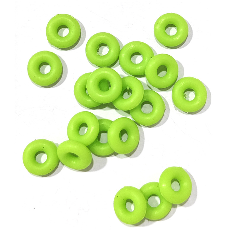 Green outer diameter 6mm, wire diameter 2mm, aperture 2mm