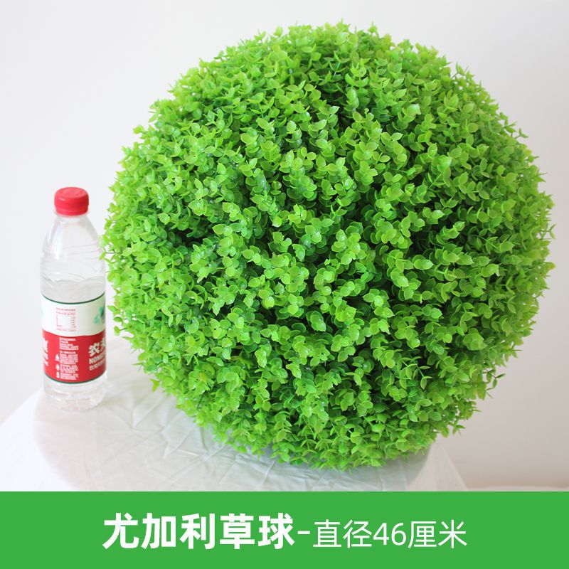 유칼립투스 잔디 공-직경 46cm