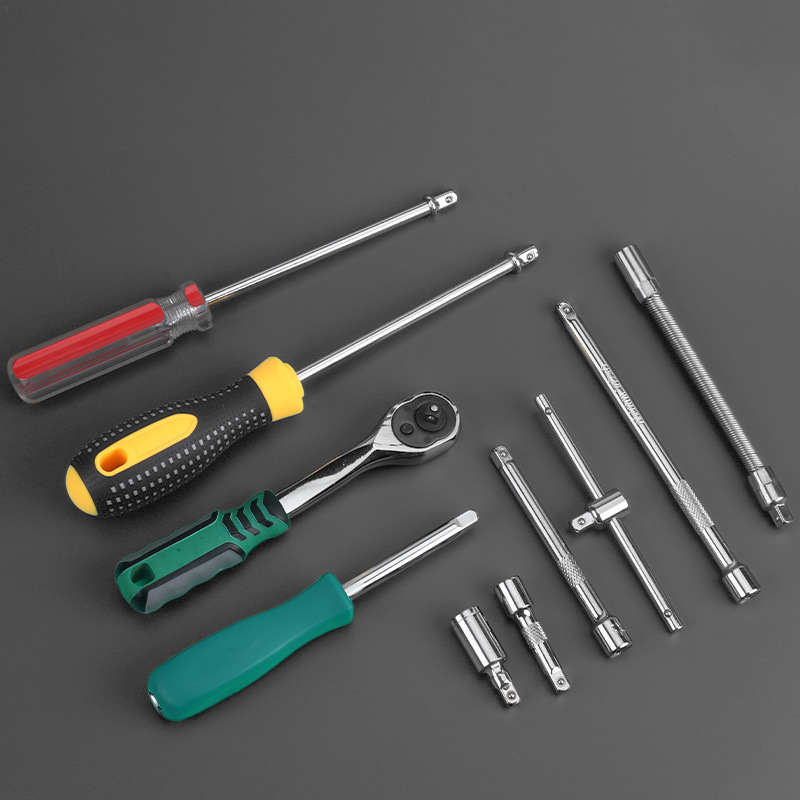 1/4寸套筒扳手手柄6.2mm旋柄1/4黑色小方杆连接杆加力旋具套筒