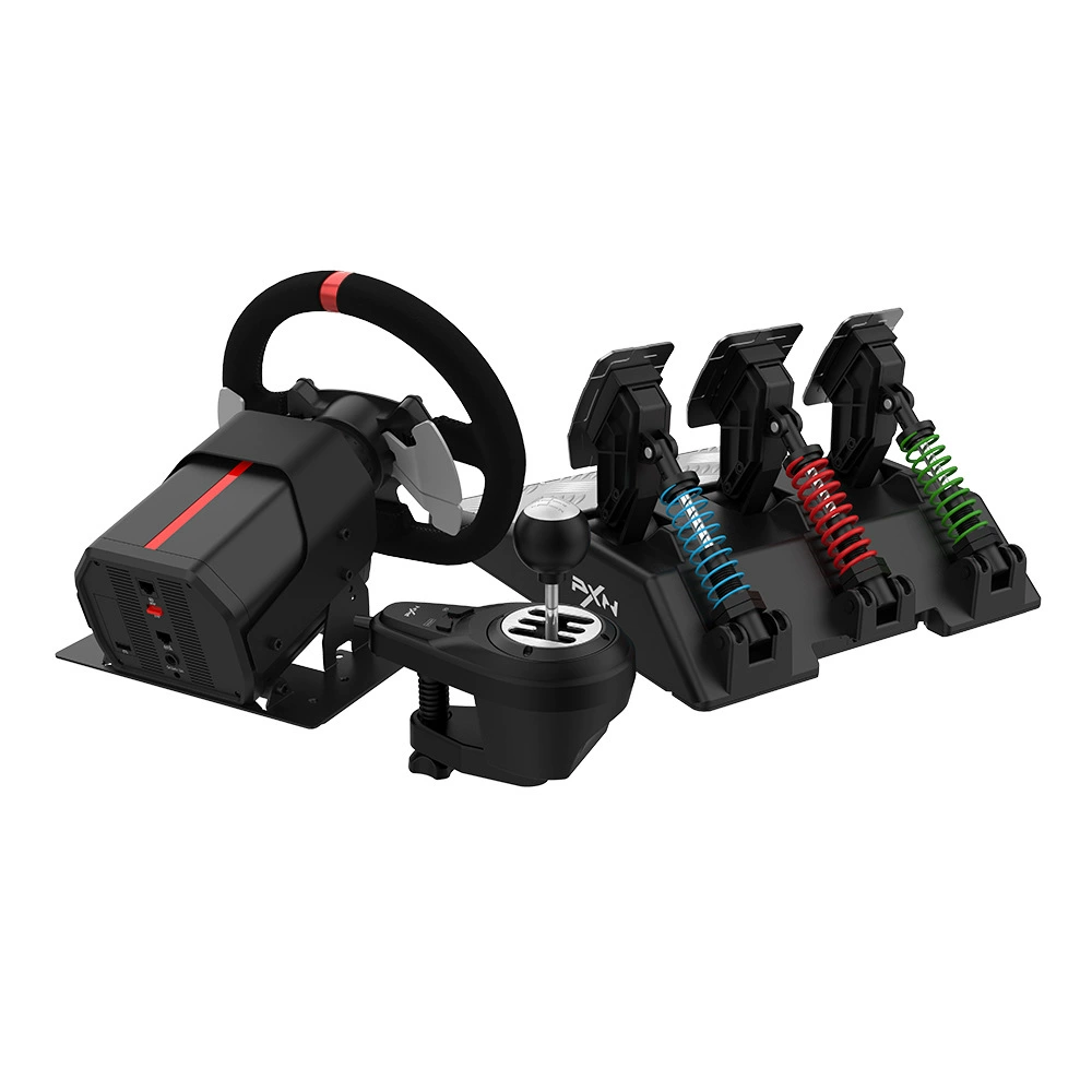 Облегчение обратной связи: рулевое управление Force Feedback racing wheel (Faysta PXN-V10) — вращение на 900°, совместимо с PC/Xbox One/PS4