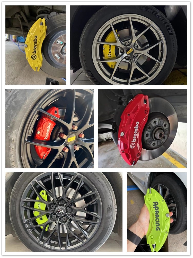 Mercedes-Benz Caliper Cover C-Class C200L a E260 Gla Glc Glk Cls Gle Brake Modification Amg Set