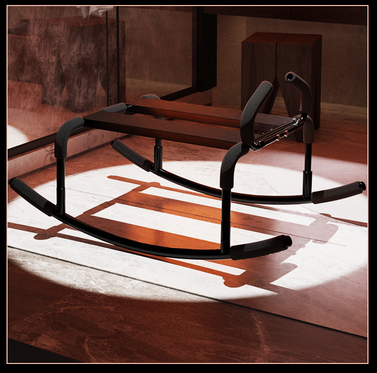 Jiuai SM Portable Adult Sex Chair with Iron Frame, Black, Couple Auxiliary Toy — detail image 29