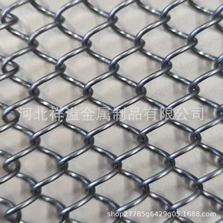 金属装饰网帘厂螺旋编织网不锈钢网屏风水幕墙帘背景垂帘吊顶隔断