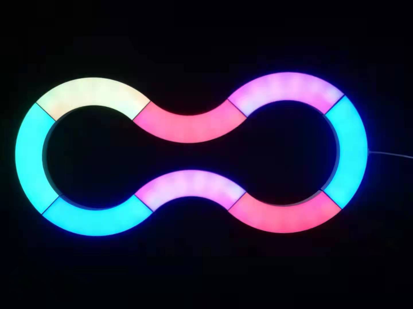 智能环形幻彩拼接灯