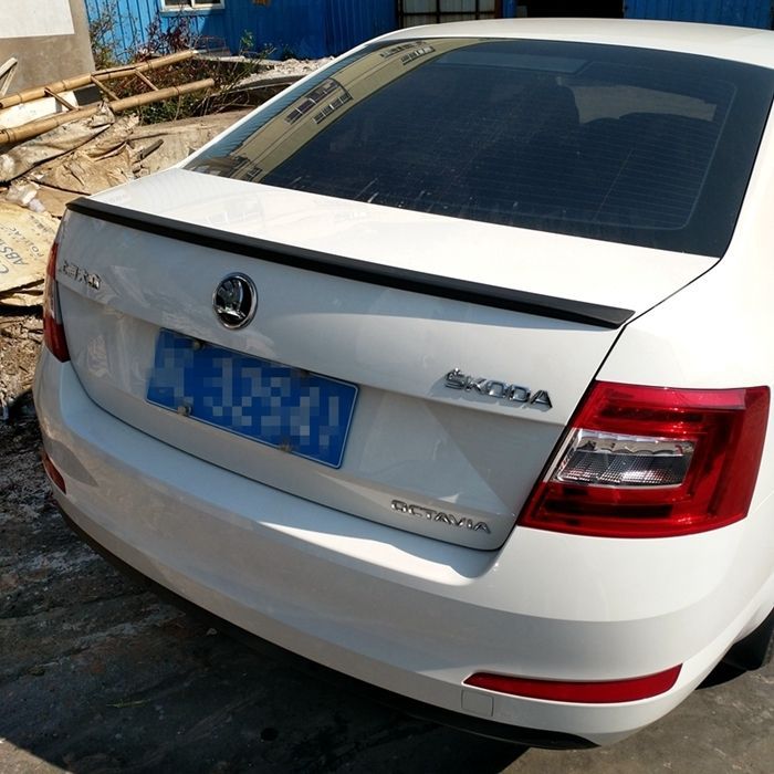 15-17 New Octavia Rear Wing Skoda Octavia Special Modified Rear Wing Abs Material Punch-Free Rear Wing