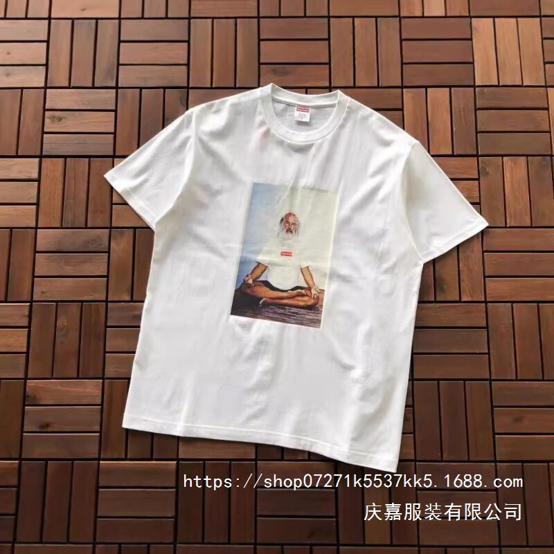 Trendy Supreme Letter Print Box High-Quality Short-Sleeve T-Shirt Unisex Loose Street Style Wholesale Dropshipping Trendy Supreme Letter Print Box High-Quality Short-Sleeve T-Shirt Unisex Loose Street Style Wholesale Dropshipping