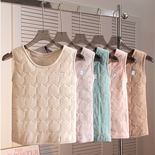 秋冬新款儿童马甲男童女童加厚内搭无袖背心坎肩校服神器舒适保暖