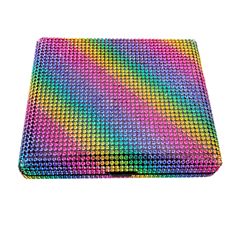 超薄型ダイヤモンド装飾レディースタバコケース、太細薄タバコ対応、クリエイティブで耐圧・防湿、多色展開、軽量高級タバコケース