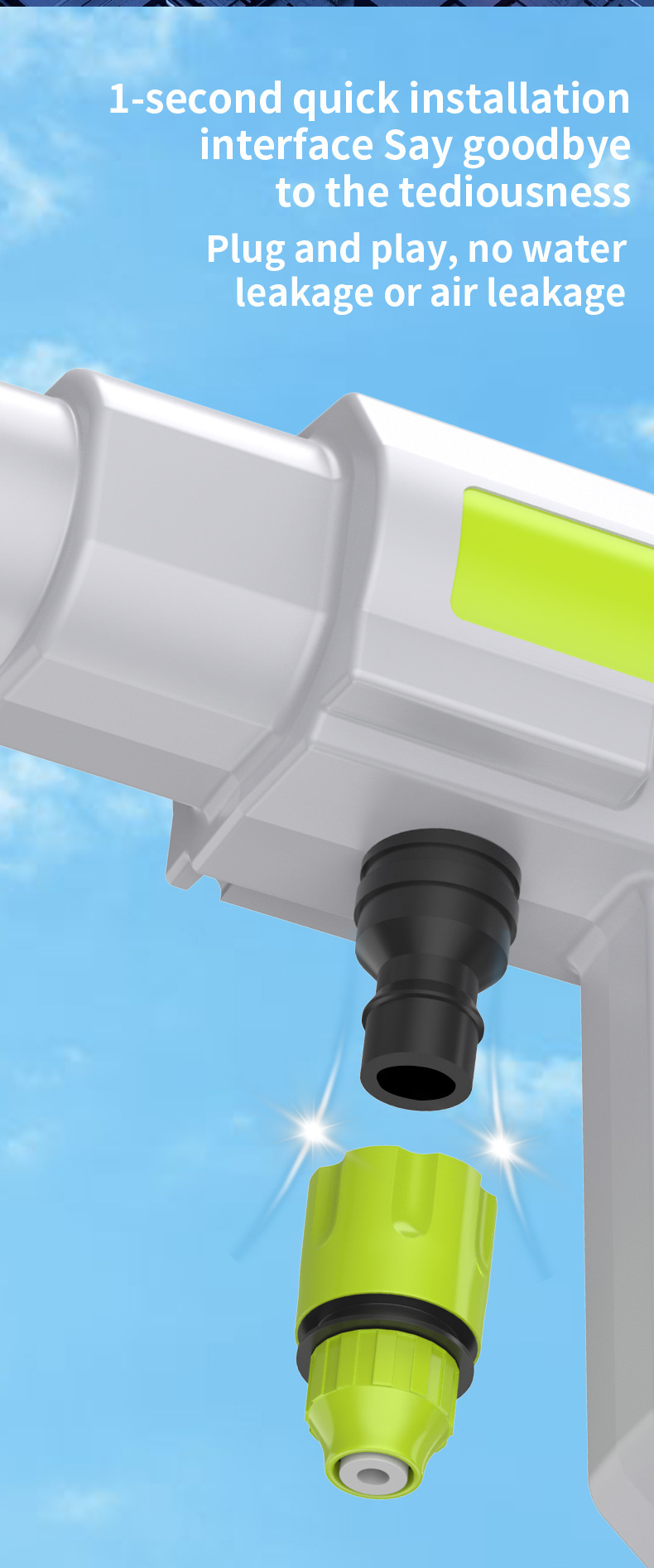 Household Car Washer High Pressure Water Gun Portable 22 Easy Grip Carwash Rechargeable Lithium Battery Outdoor Cleaning