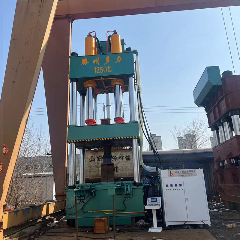 1250吨塑料托盘大盆化粪池等塑料制品模压成型液压机 油压机厂家