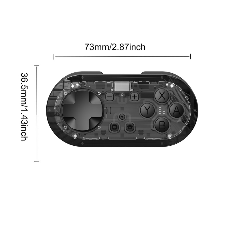 新しいスイッチミニハンドル小型ハンドル Bluetooth 振動バーストウェイクアップ NS アクセサリー長いバッテリー寿命ポータブル|undefined