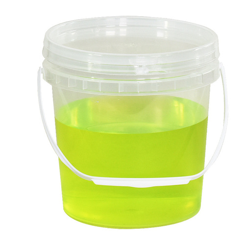 Lining wholesale food grade pp sauce fruit bucket takeaway seafood packaging bucket 1L-20L sealed transparent plastic bucket