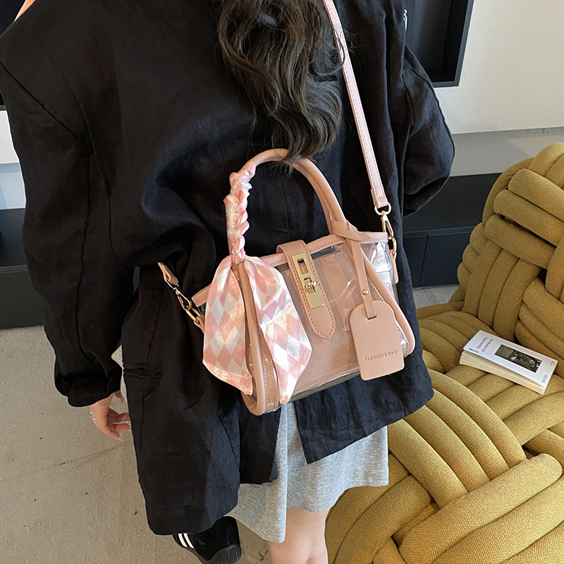 Bolso de mano ultra caliente transfronterizo para mujeres 2025 nuevo nicho Zhongzhong colza cesta retro viaje bolso de cubo de transporte