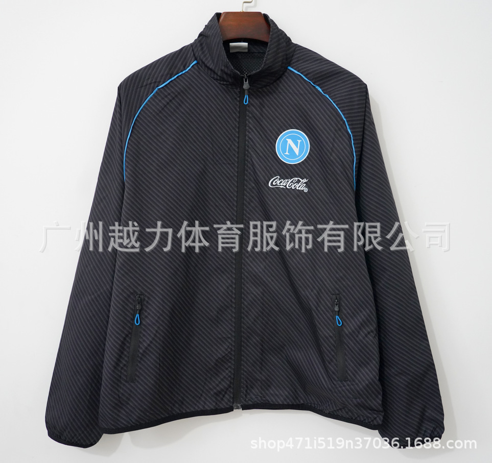Chaqueta Bordada retro de manga larga y gruesa Manchester United Barcelona Inglaterra Brasil Real Madrid Liverpool image 11
