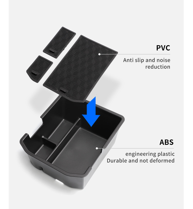 Suitable for 20-25 Models of the Tiggo 4 Pro Armrest Box Storage Box Car Storage Box Organizer Car Interior Compartment
