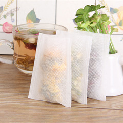 100個5*6cm無紡布熱封平口茶包袋咖啡袋中草藥煎藥袋【廠家直供】