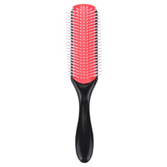 Factory direct sales hairdressing curly hair styling comb plastic rib comb anti-static massage comb health care comb nine-row comb