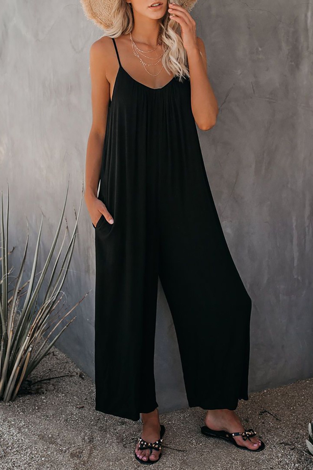Mono de Tirantes con Estampado para Mujer, Ropa de Verano 2024, Comercio Exterior Transfronterizo de Amazon, Elegante y Moderno