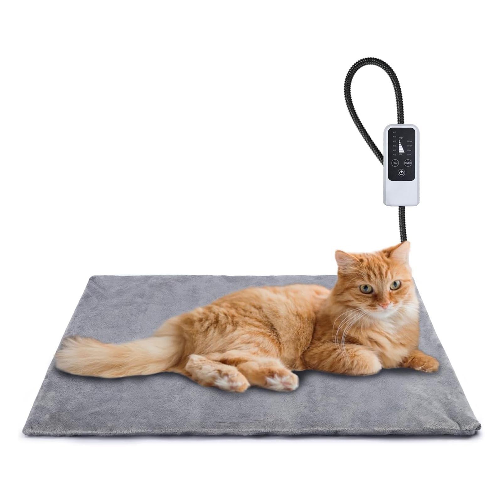 Amazon fábrica de comercio electrónico para mascotas almohadilla de calefacción para gatos y perros calefacción para mascotas ajuste de temperatura temporización almohadilla de aislamiento térmico transfronteriza