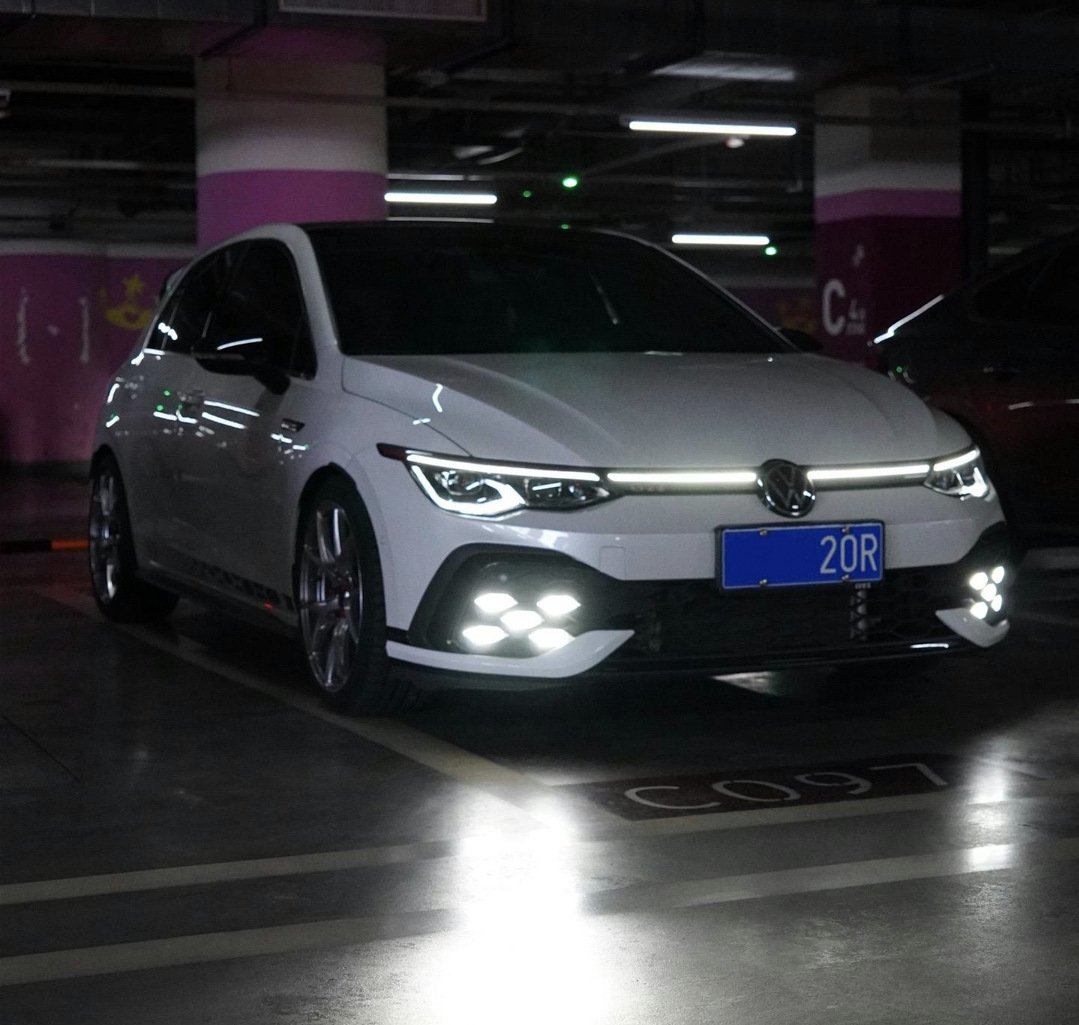 Applicable Golf 8 fangs 8Rline 8gti fangs modified front shovel front lip tail lip rear lip CS surround kit