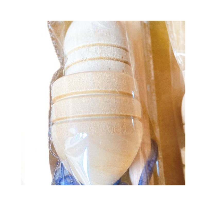 Juguetes de madera para niños giroscópicos bolsas alargadas varillas 2 juegos de juguetes tradicionales nostálgicos 2 yuanes lotes