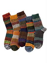T 19833 Retro Ethnic Wool Socks ������������� �羳����