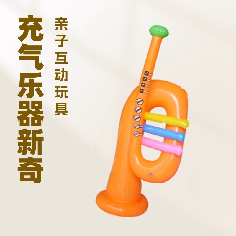 Inflatable musical instruments