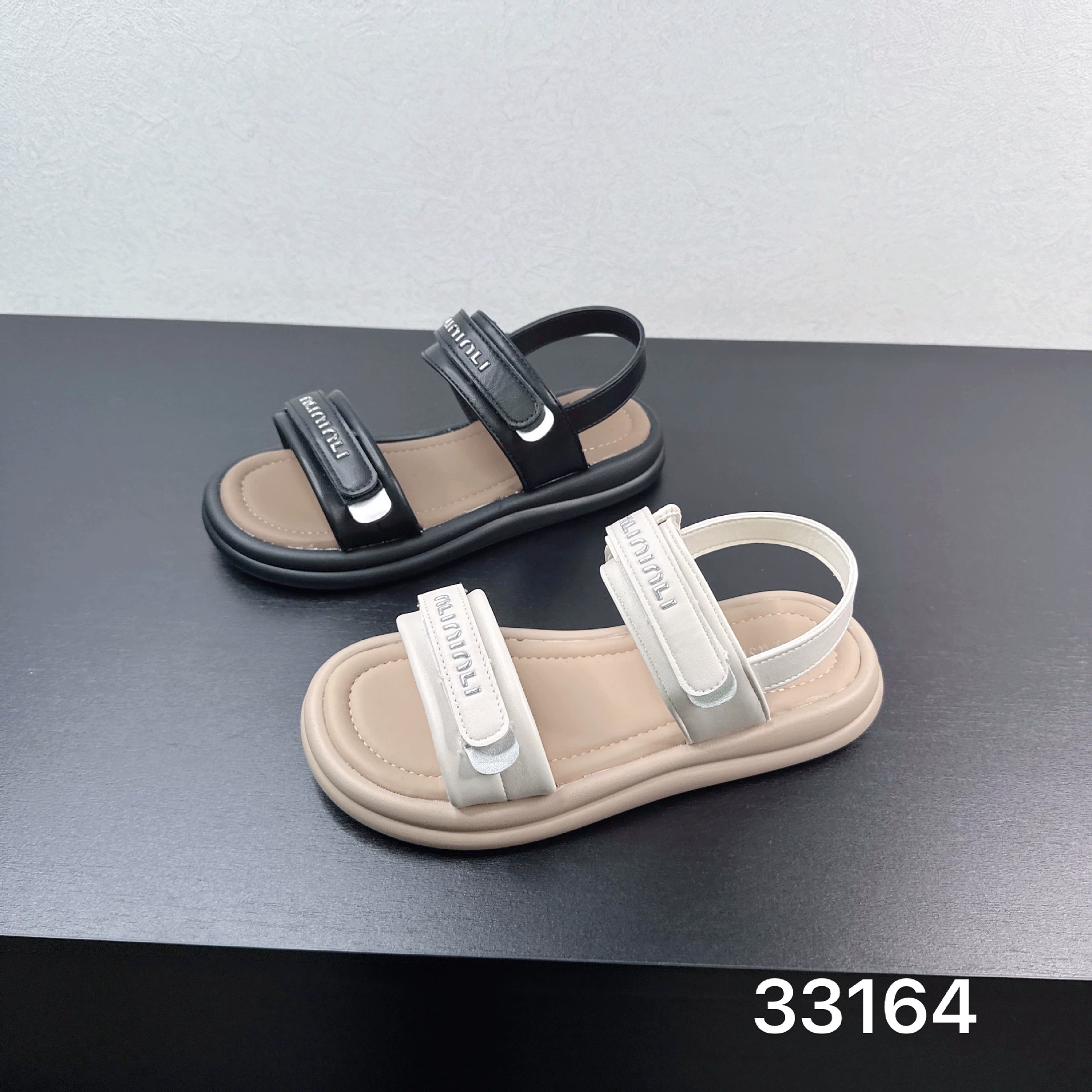 33164 сандалии для девочек 2025 новый летний мягкий фон девушка принцесса сандалии в сладких пляжных сандалиях