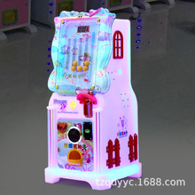 顽北乐厂家直销花仙子乒乓乐园儿童投币游戏机25mm玻璃珠弹珠机