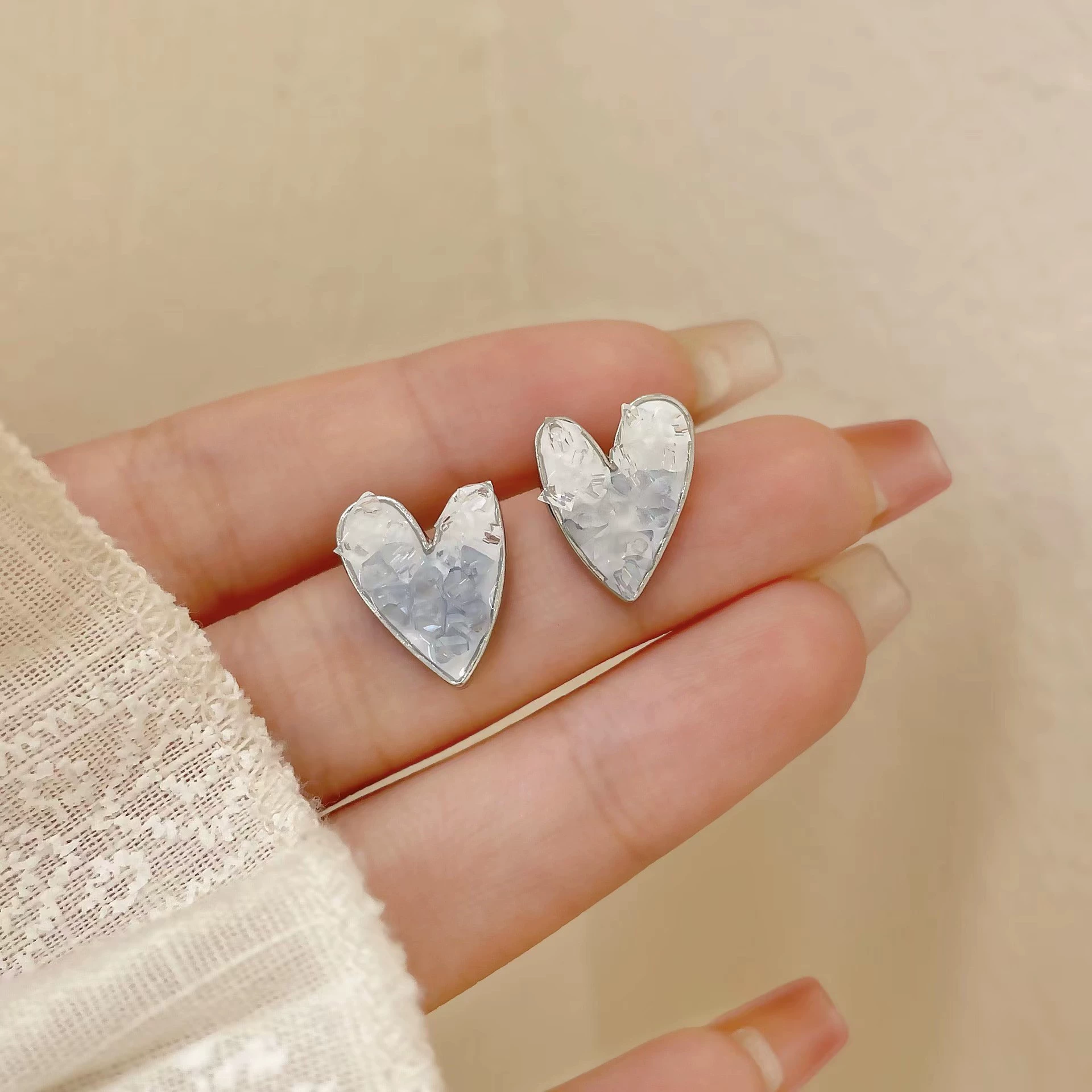 Sophisticated small brand universal design earrings, flowered, Korean style, trend of season