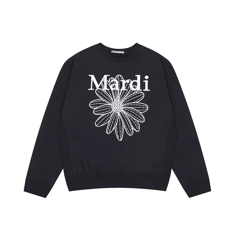 スポット韓国トレンドブランドマルディスウェットシャツレディースデイジー24新作プリントラウンドネックトップスドロップシッピング