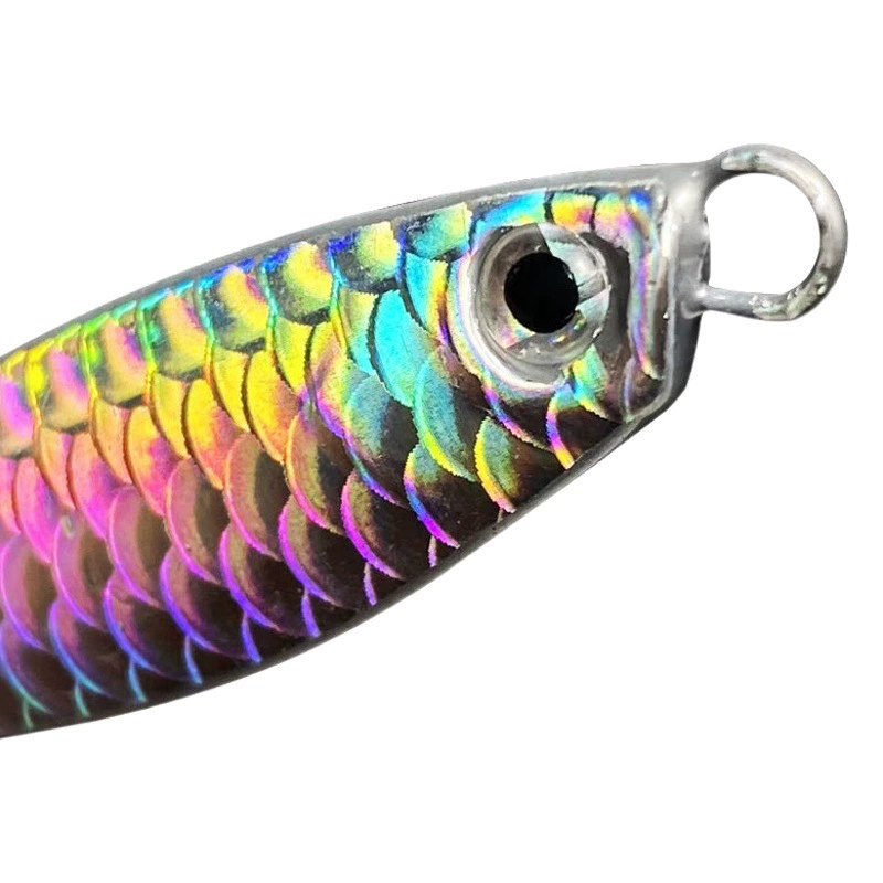 Джиг-приманка для дальнего заброса, тонущая, имитация рыбьей чешуи, для ловли карпа и баса.